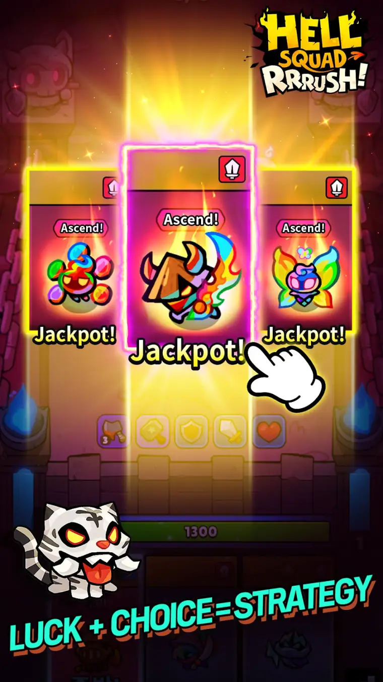 Schermata di gioco di Rogue Legend